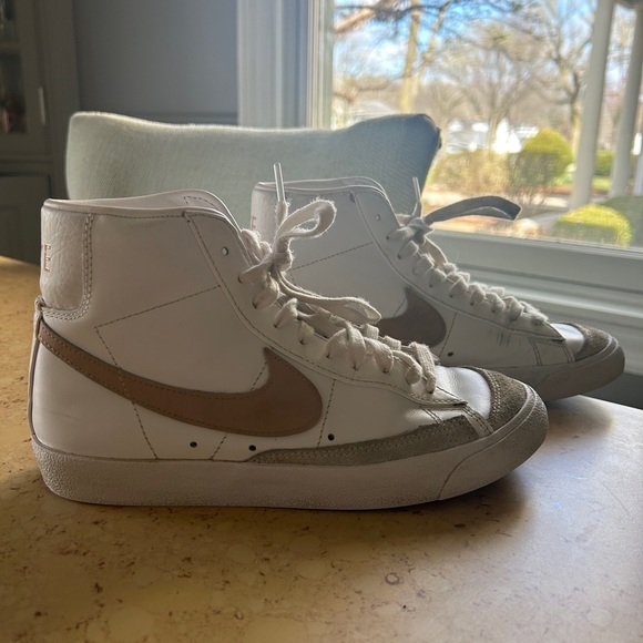 Womens Nike Blazer Mid '77 light pink women size 7 - Picture 8 of 10